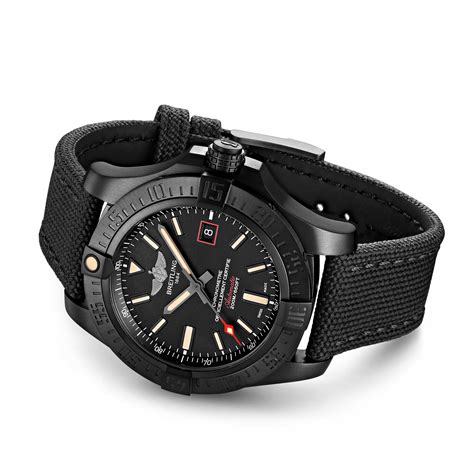 breitling avenger blackbird measurements|breitling avenger blackbird automatic titanium.